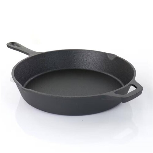 Cast Iron 5-Piece Cookware Set with Griddle, Skillets and Dutch Oven for Home Cooking
