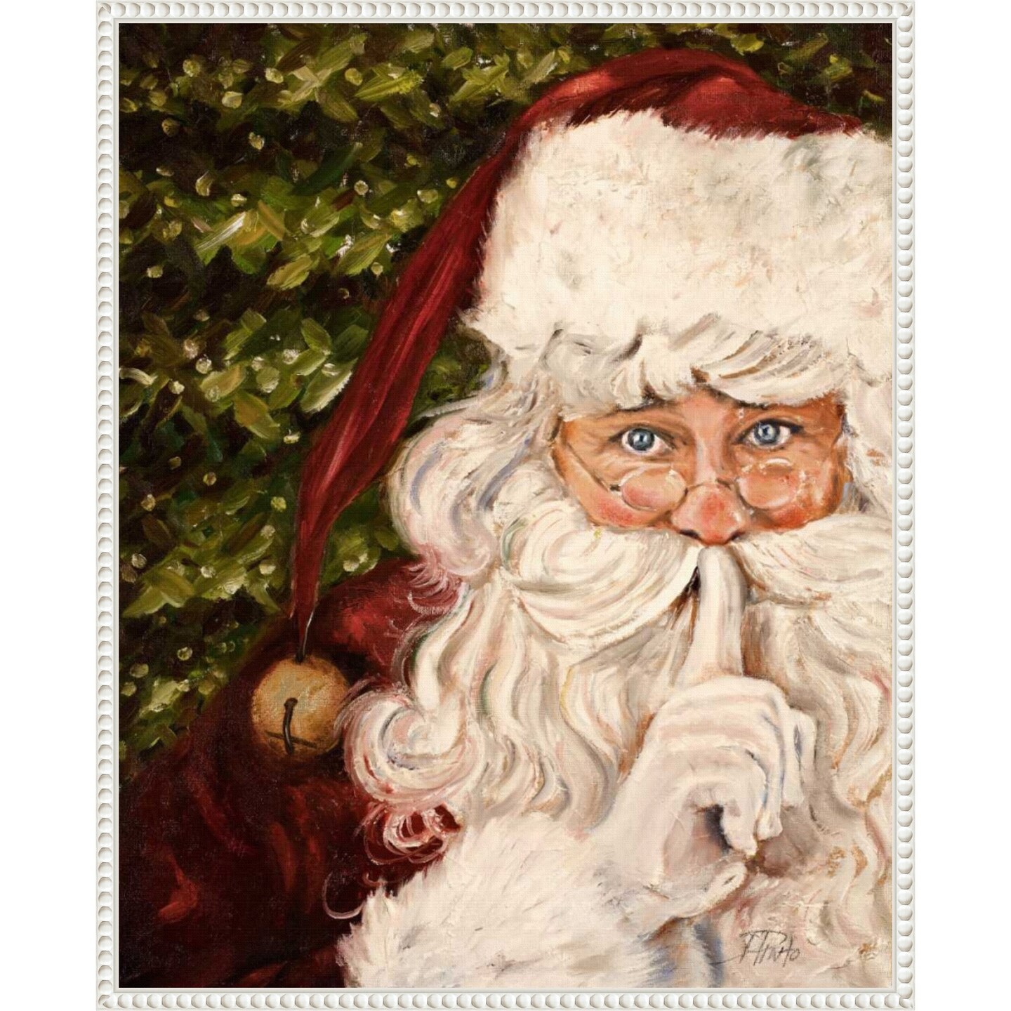 Secret Santa by Patricia Pinto Framed