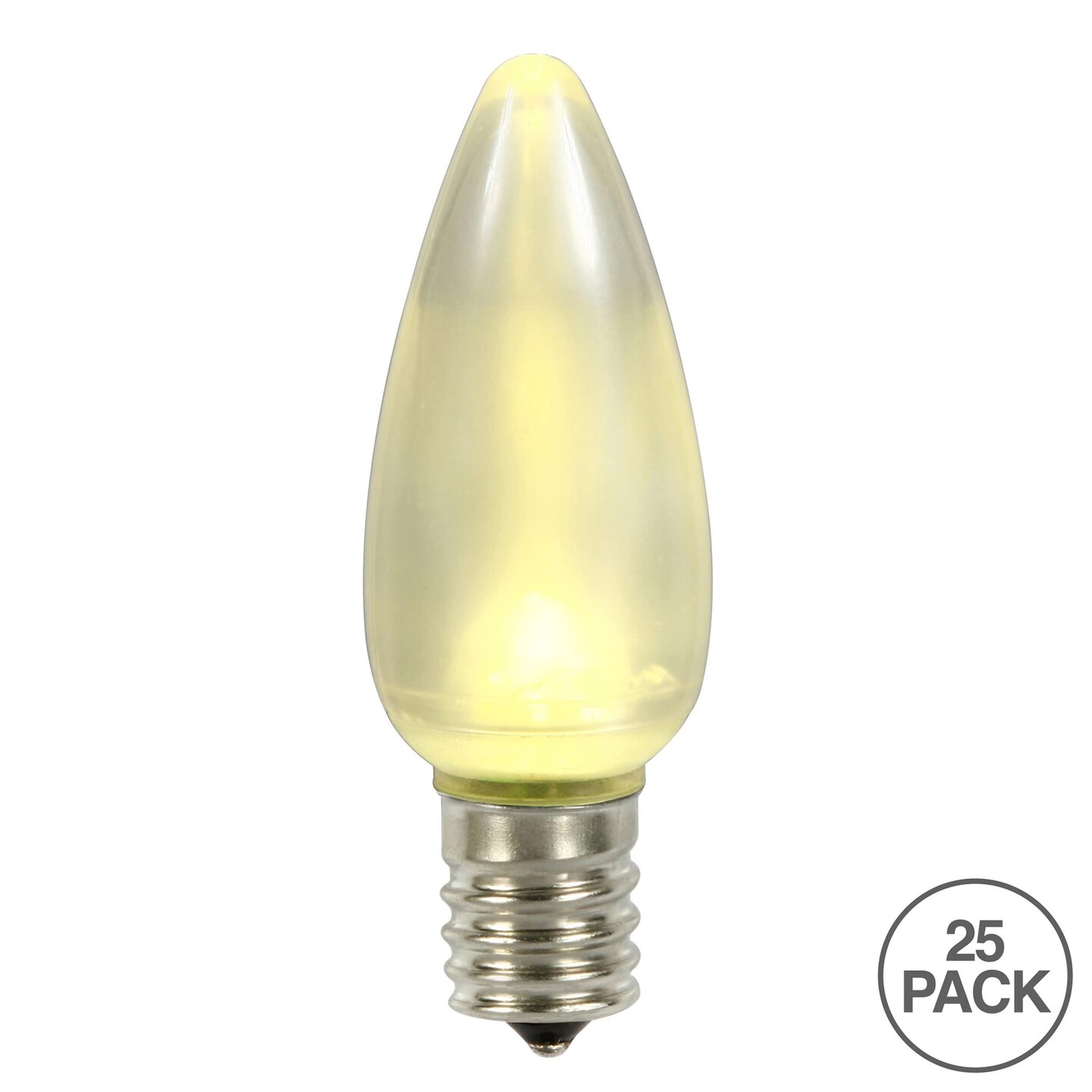 Vickerman C9 Ceramic LED WmWht Twinkle Bulb 25/Box - XLEDSC91T-25