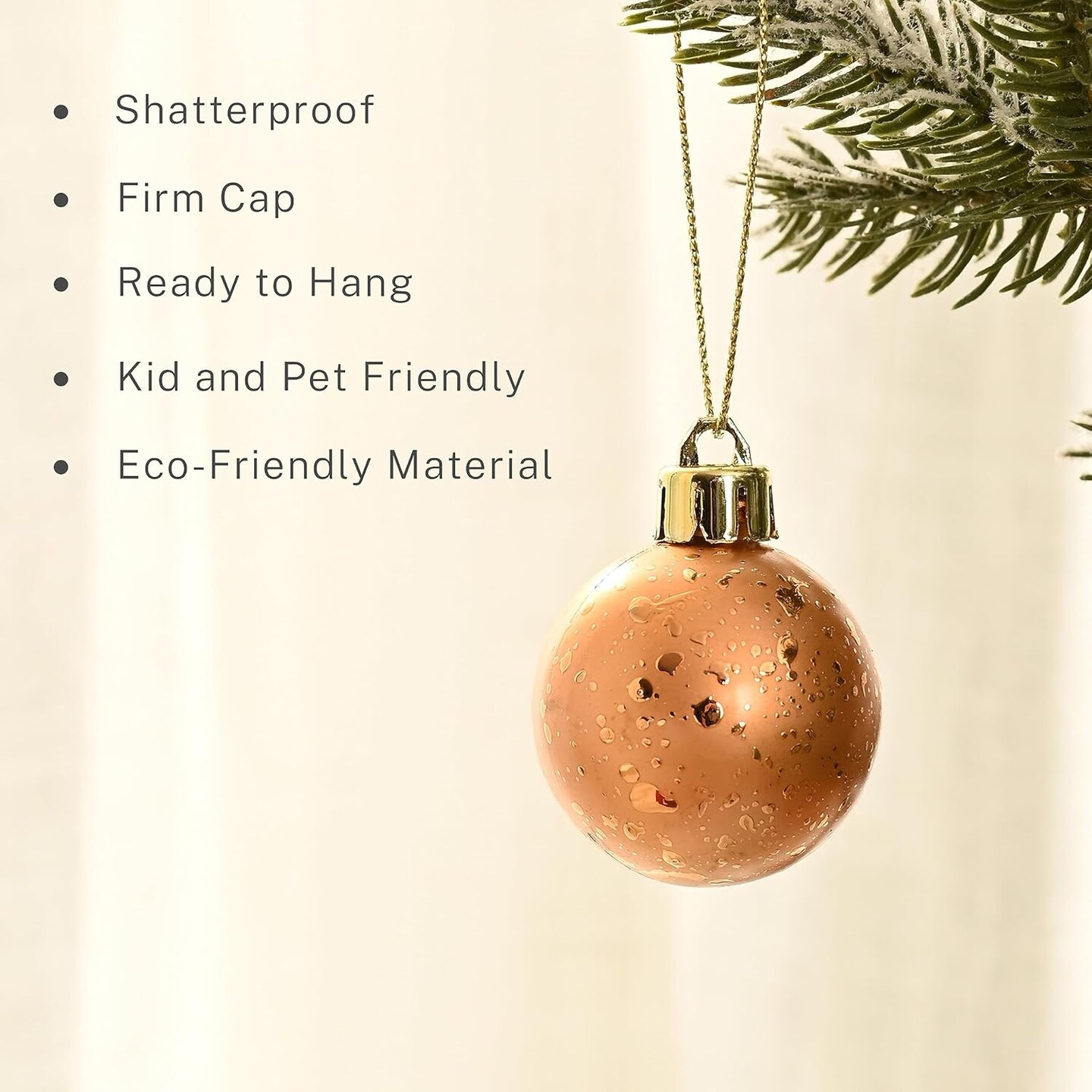 45ct Christmas Ornaments Set(&#x9;9.76 x 8.98 x 1.85 inches&#x60;)