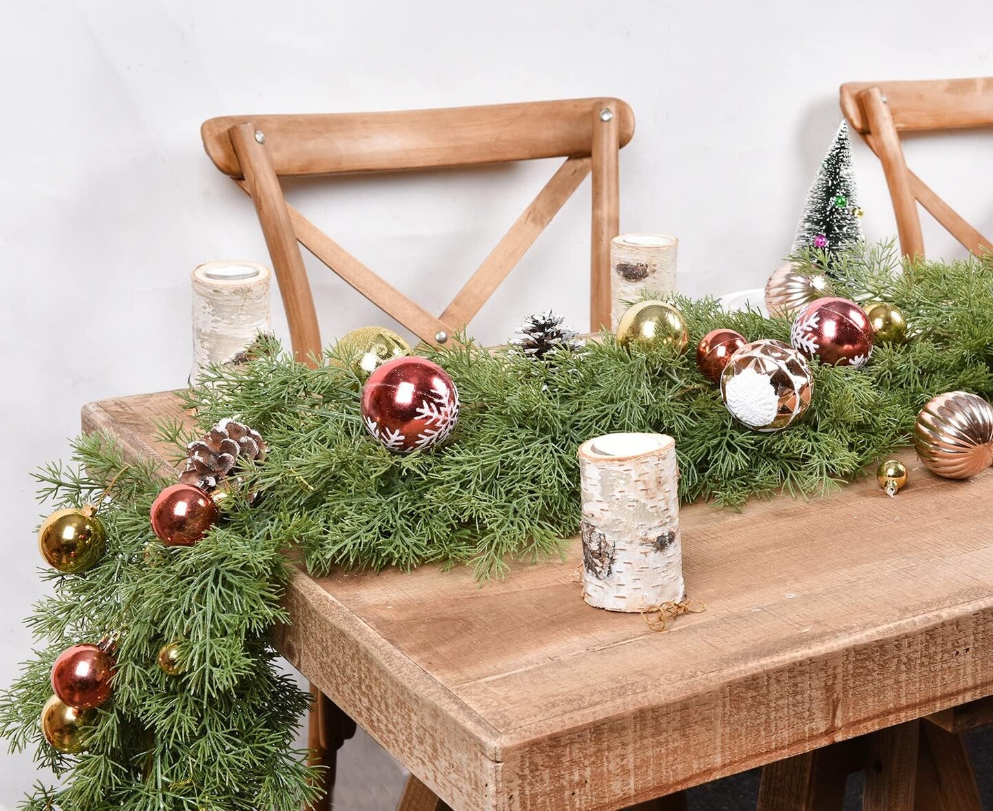 6FT Pine Christmas Garland Clearance(Green)