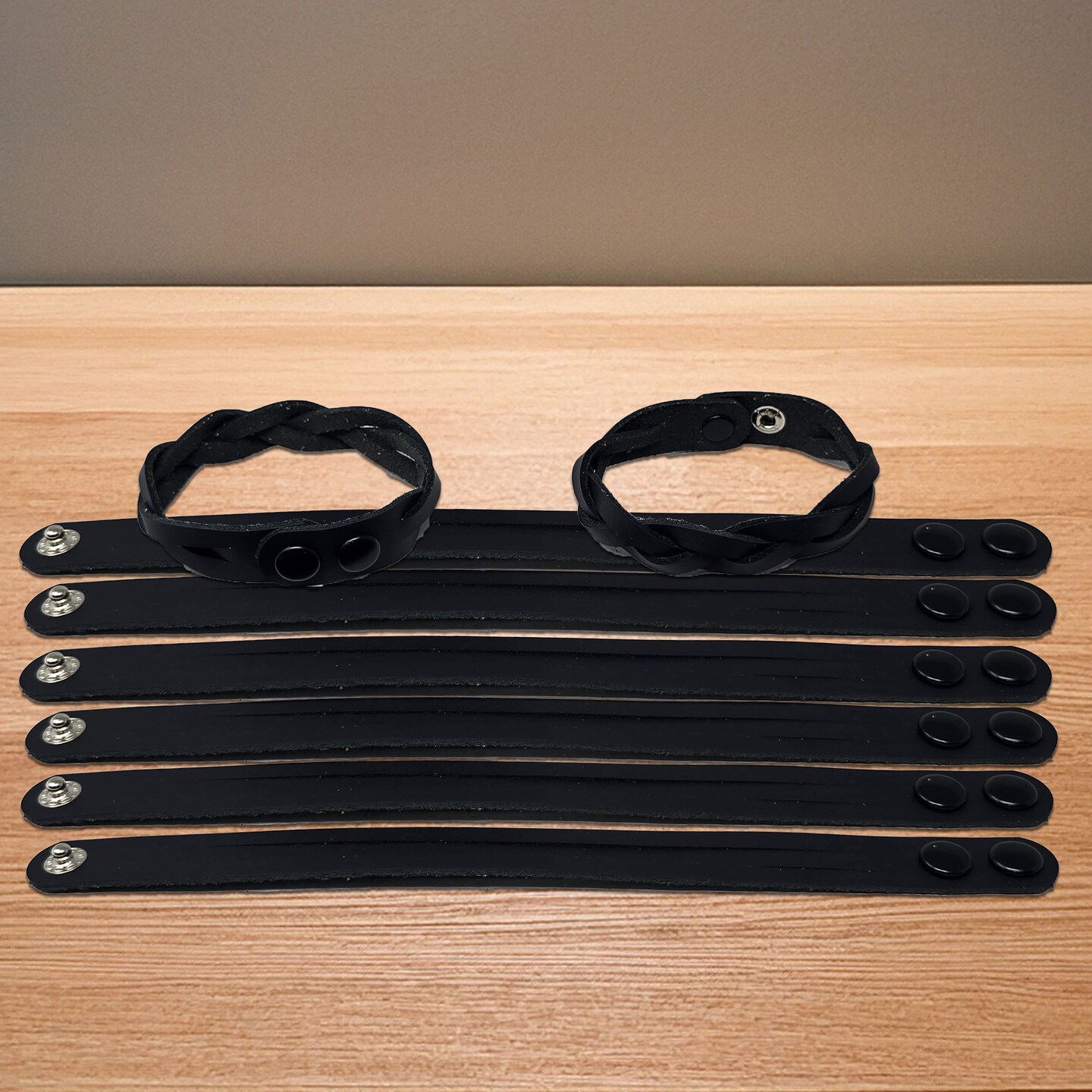 DIY Leather Bracelet Kit – Adjustable Mystery Braid for Beginners & Teens – Handmade Leather Jewelry Craft Kit