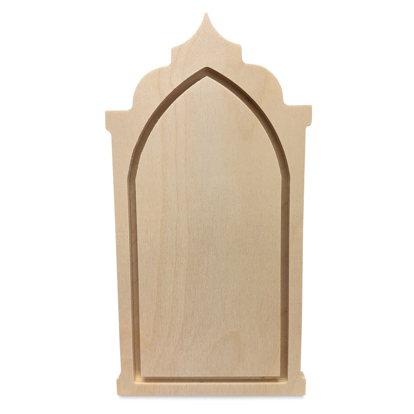 Trekell Gothic Wood Floater Panel - Abbey, 6&#x22; x 12&#x22;, 1/2&#x22; Profile