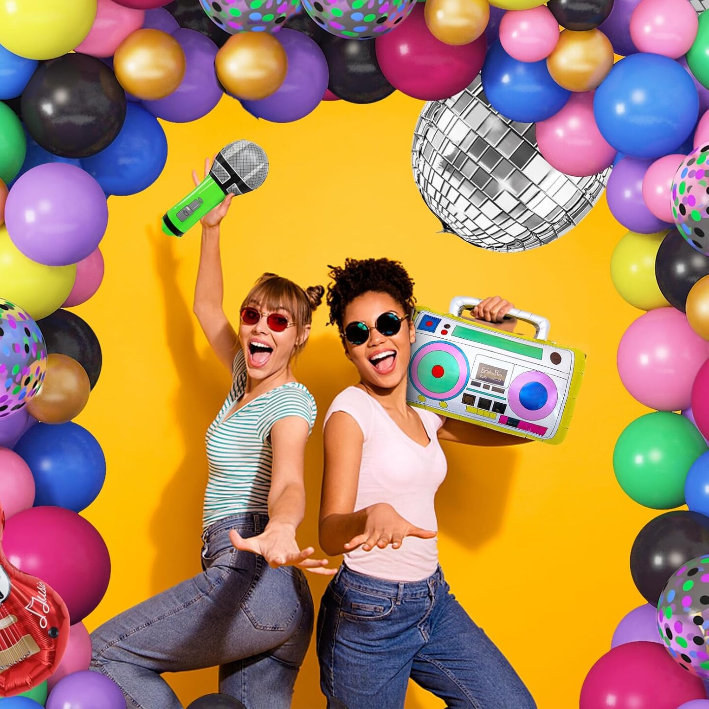 80s 90s Theme Party Decorations (Multi)