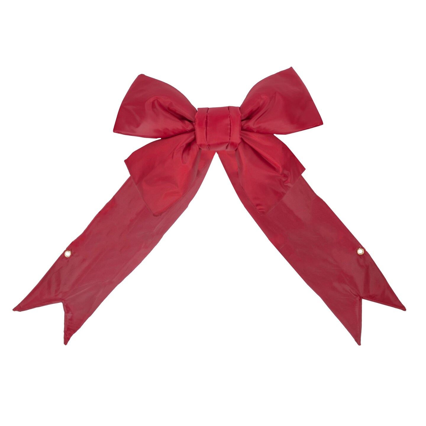 Vickerman 36&#x22; x 45&#x22; Red Nylon Outdoor Bow 9&#x22; Size - L130336