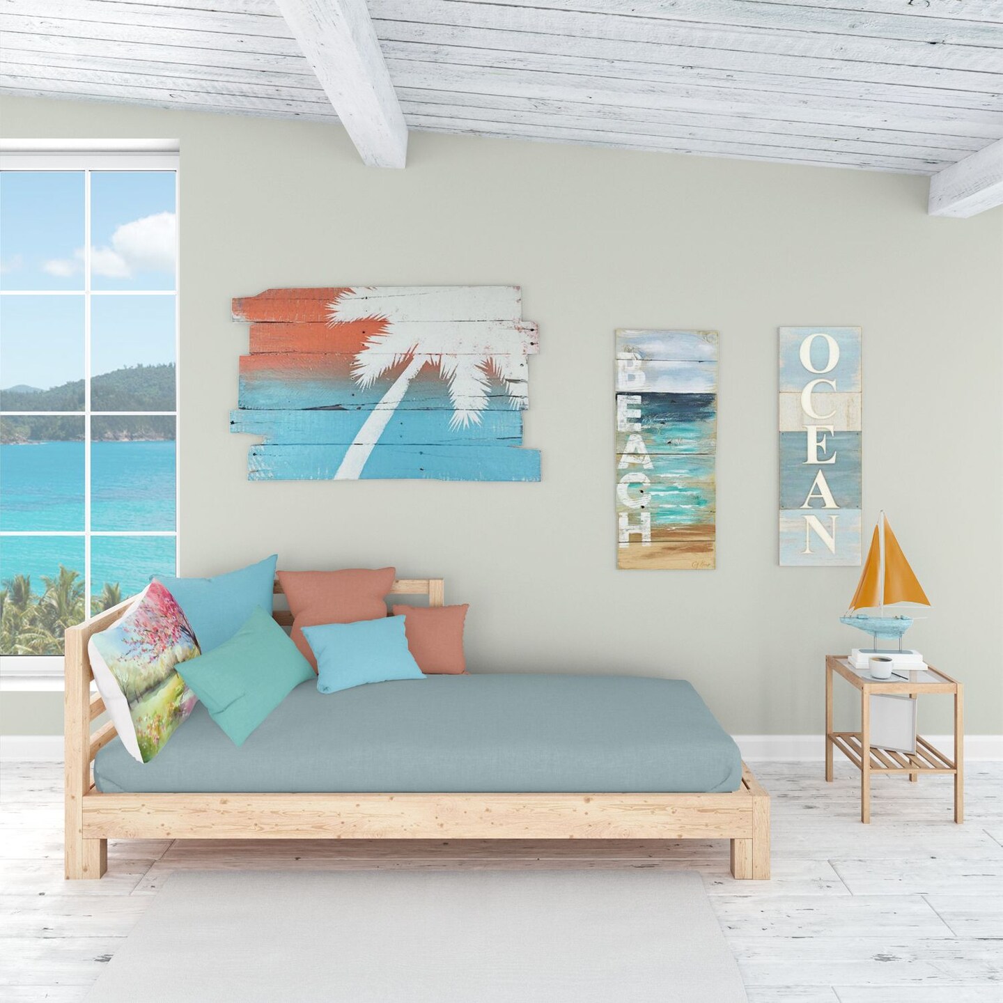 Michigan Apple Blossoms Standard Pillowcase Lightweight Super Soft Decorative Artwork