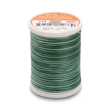 Sulky 12 Wt. Cotton Blendables Thread - Saucy Sages - 300 yd. Spool