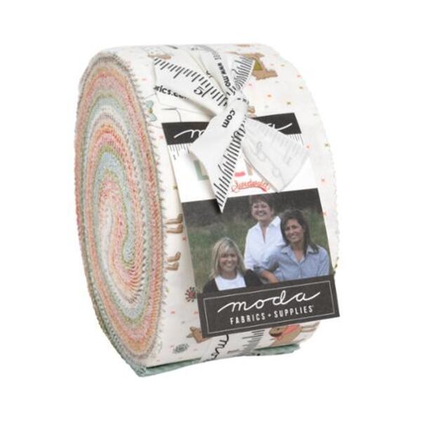 Lucky 2.5" Strip Roll (Jelly Roll) by Sweetwater for Moda (55700JR)