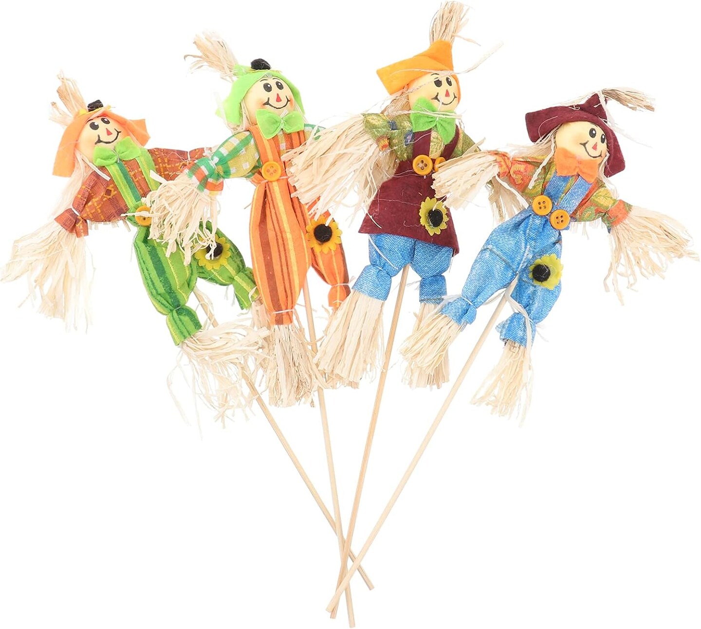 4PCS Halloween Scarecrow Decorations