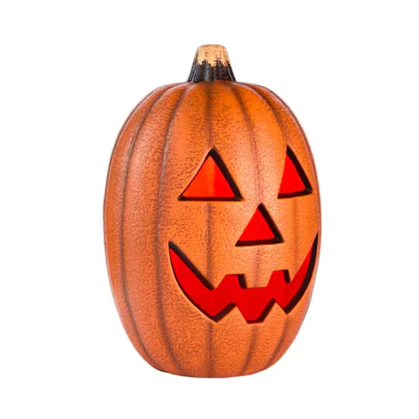 16 in Halloween Classics Plug-in LED Happy Jack O Lantern The Home Accents Holiday