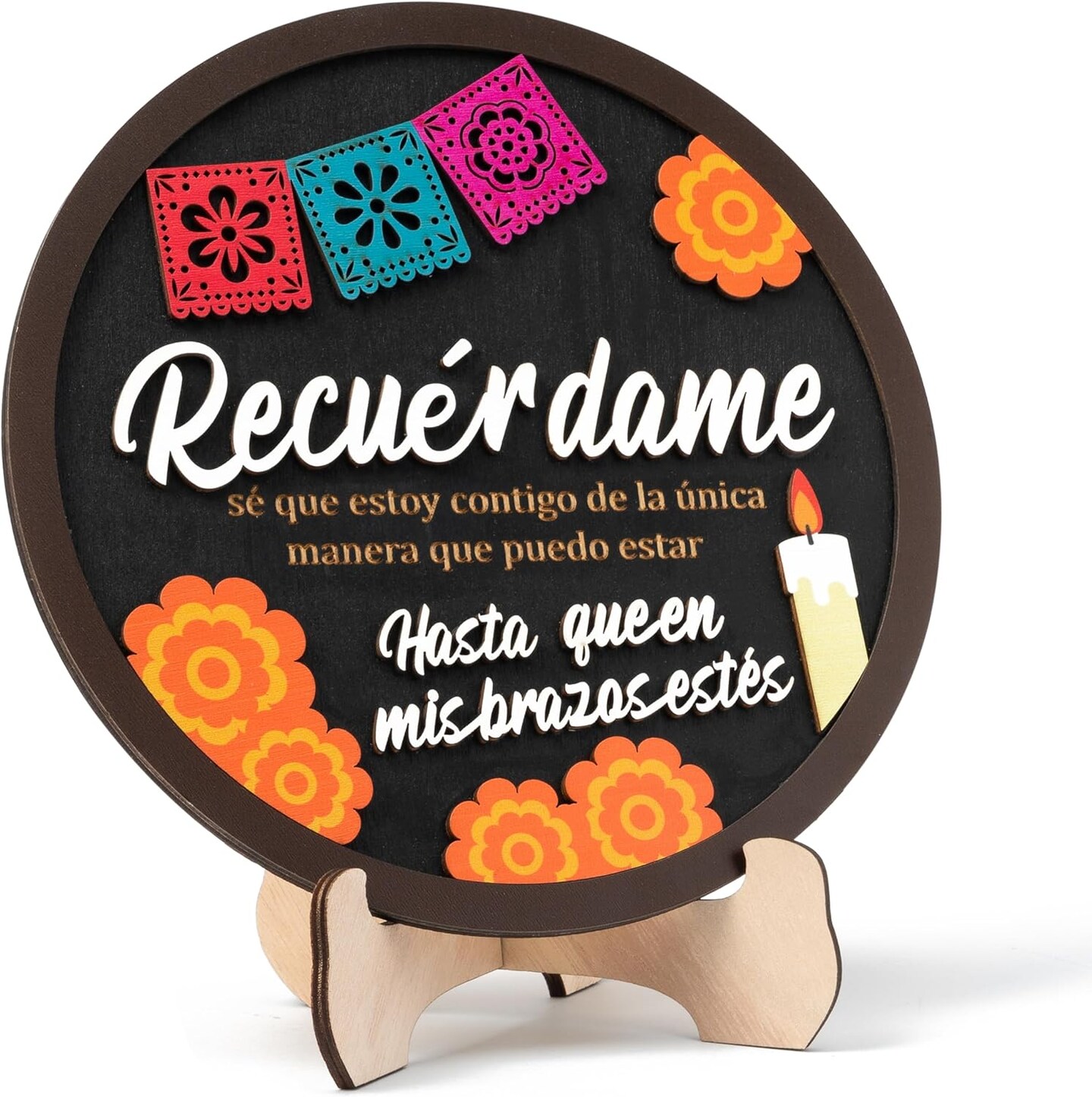 Day of the Dead Table Decoration (Black)