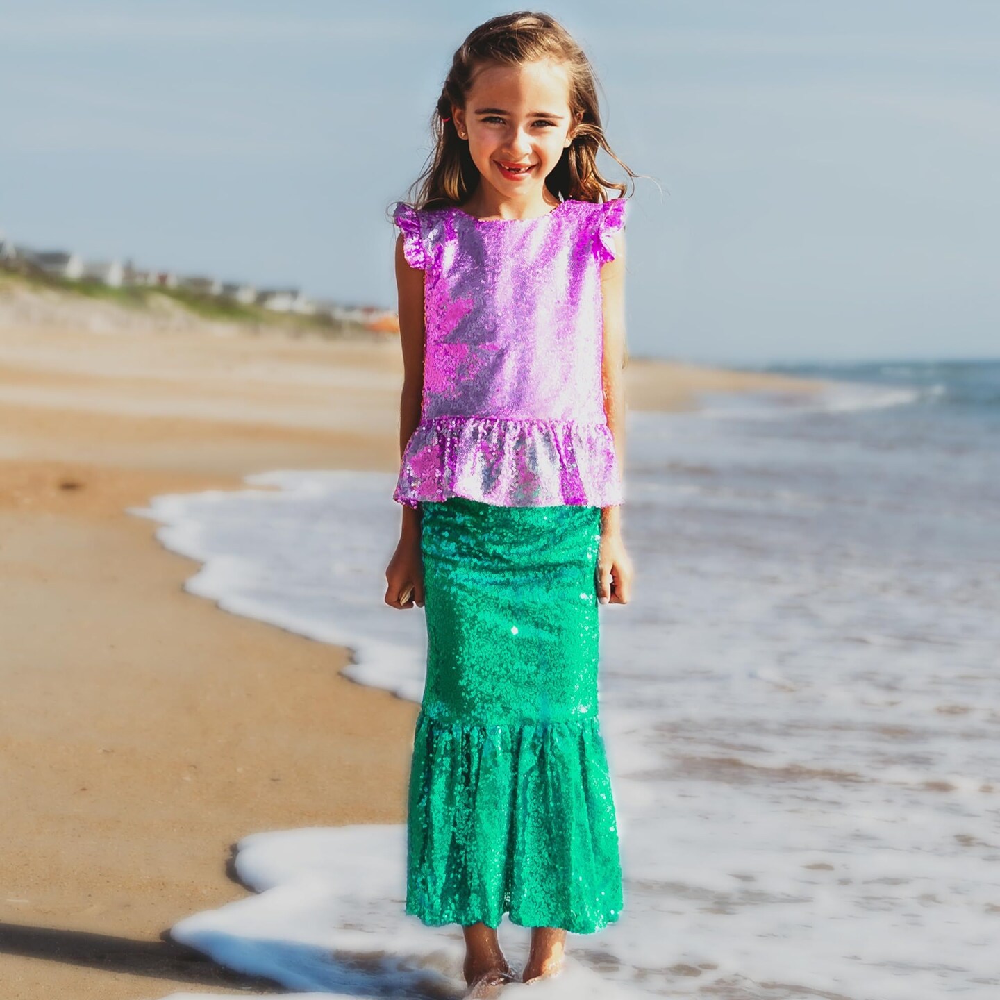 chinese dress ladies Shop Little Mermaid Ariel Dress - girl birthday party princess dress main image 0