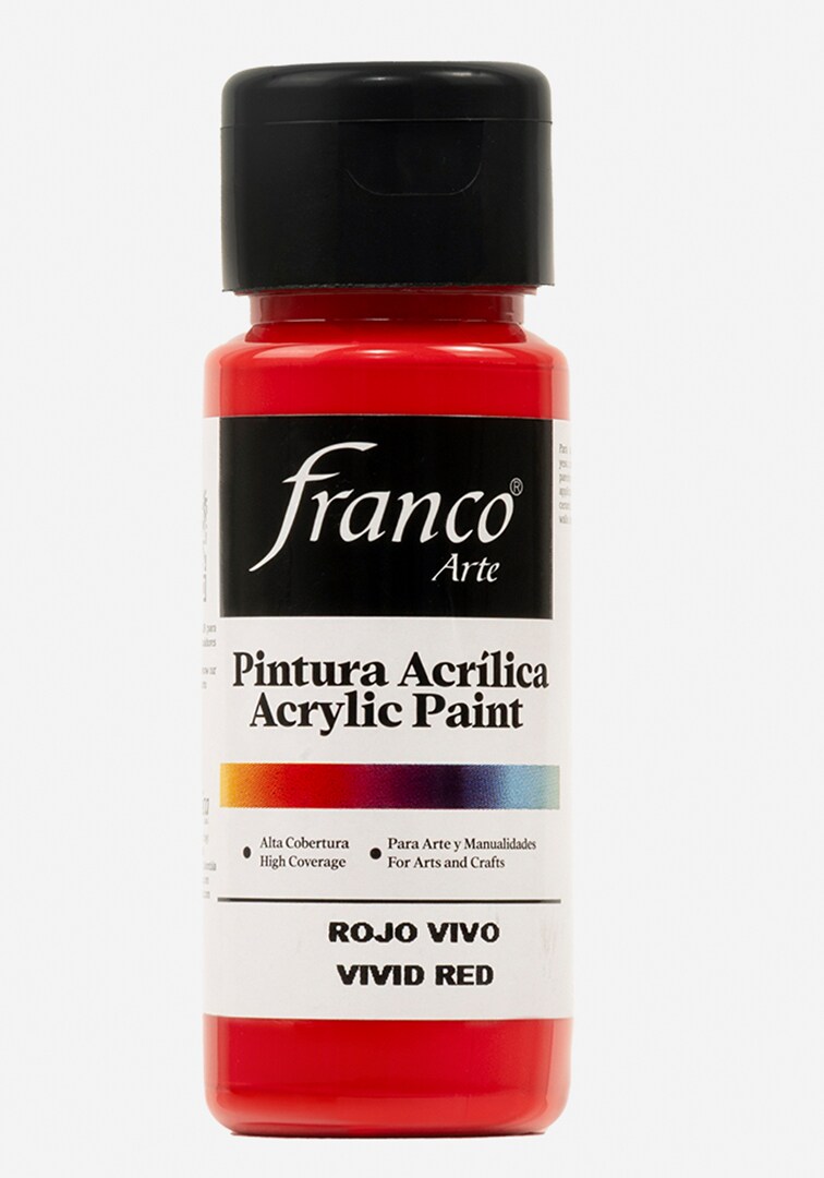 18322 Acrylic Paint 2 U.S fl oz / Vivid Red