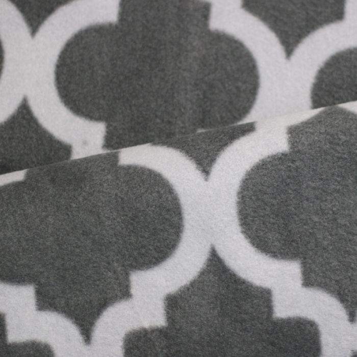 Chains Trellis Anti-Pill Fleece Fabric | By The Yard