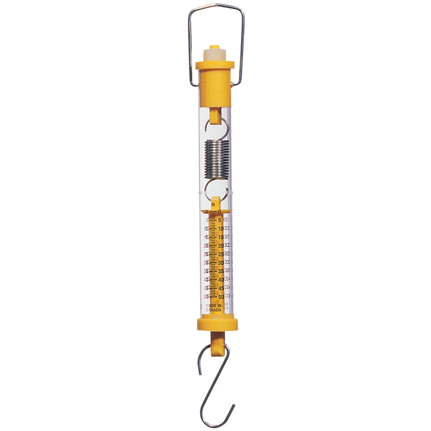 Delta Education Economy Tubular Spring Scale, 5000 g/50 N, Plastic