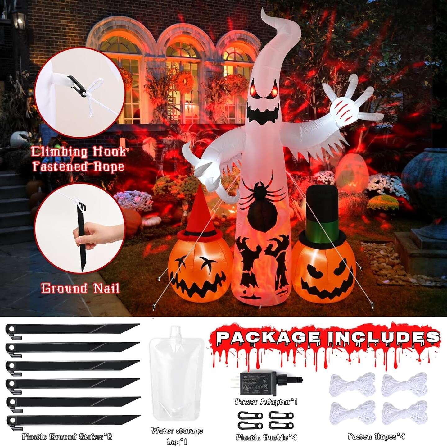Halloween Inflatables Decorations Outdoor