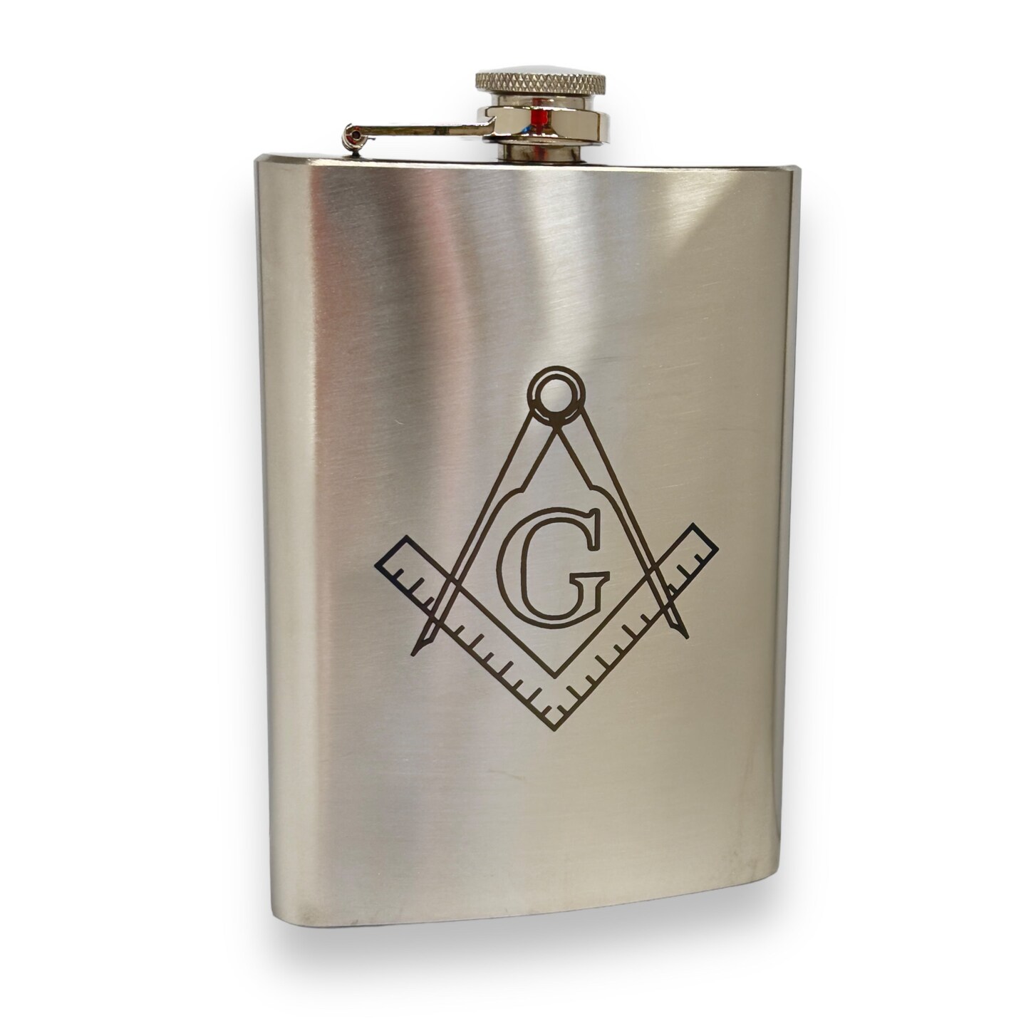 8oz Freemason Stainless Steel Flask 8oz Freemason Stainless Steel Flask