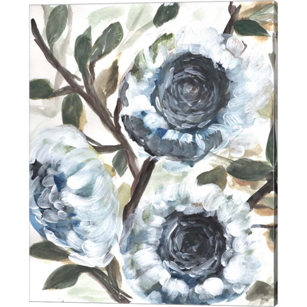 Farmhouse Blue Bush II by Marcy Chapman 16" x 20" Canvas Wall Art