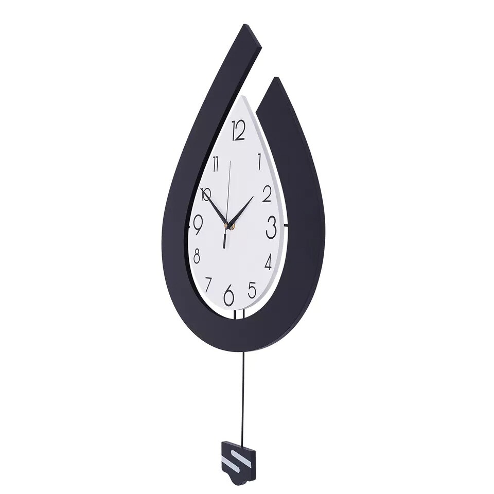 Large Wall Clock for Living Room Decor Big Pendulum Modern Silent Wall Clock