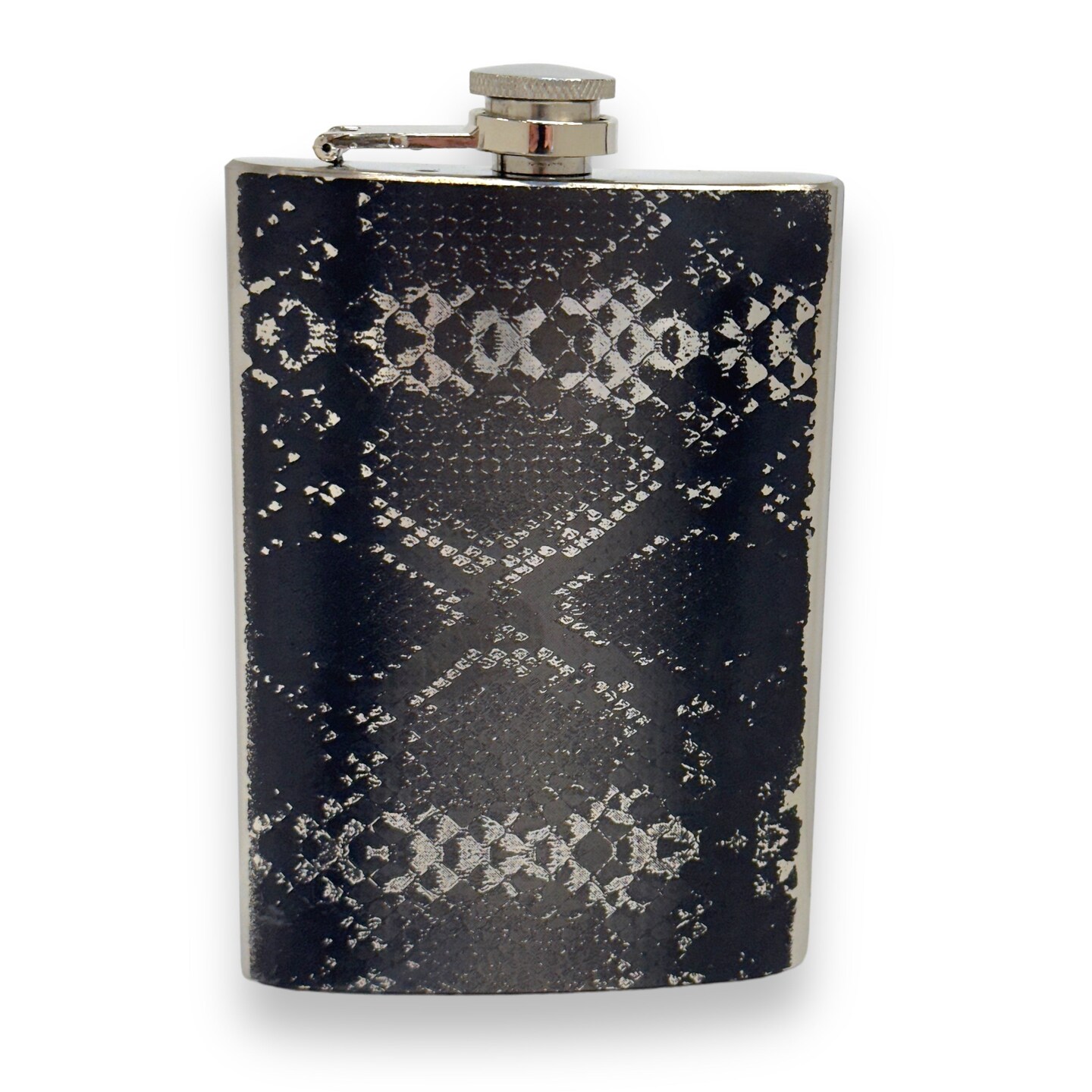 8oz Rattlesnake Stainless Steel flask 8oz Rattlesnake Stainless Steel flask