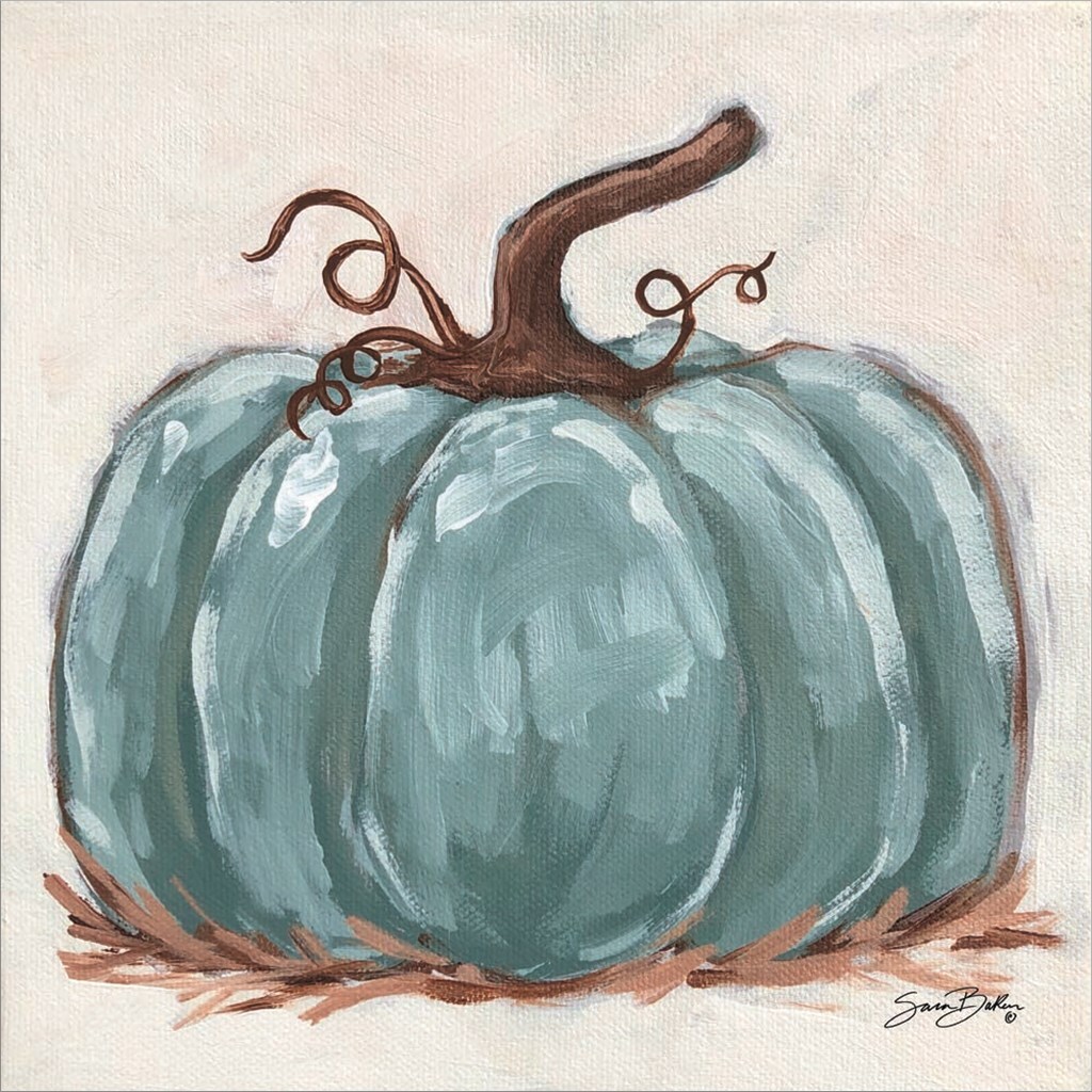 Pumpkin Close-Up III by Sara Baker 12&#x22; x 12&#x22; Canvas Wall Art