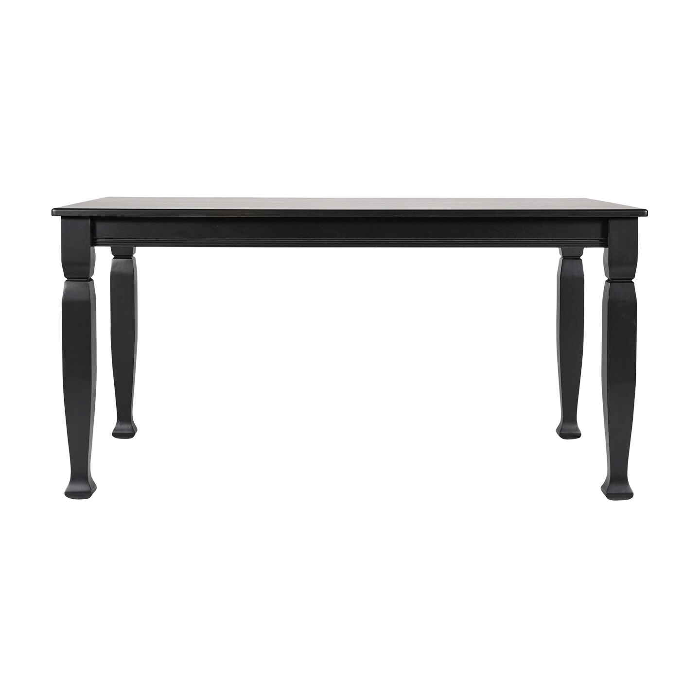 Merrick Lane Finnley Wooden Dining Table with Sculpted Legs