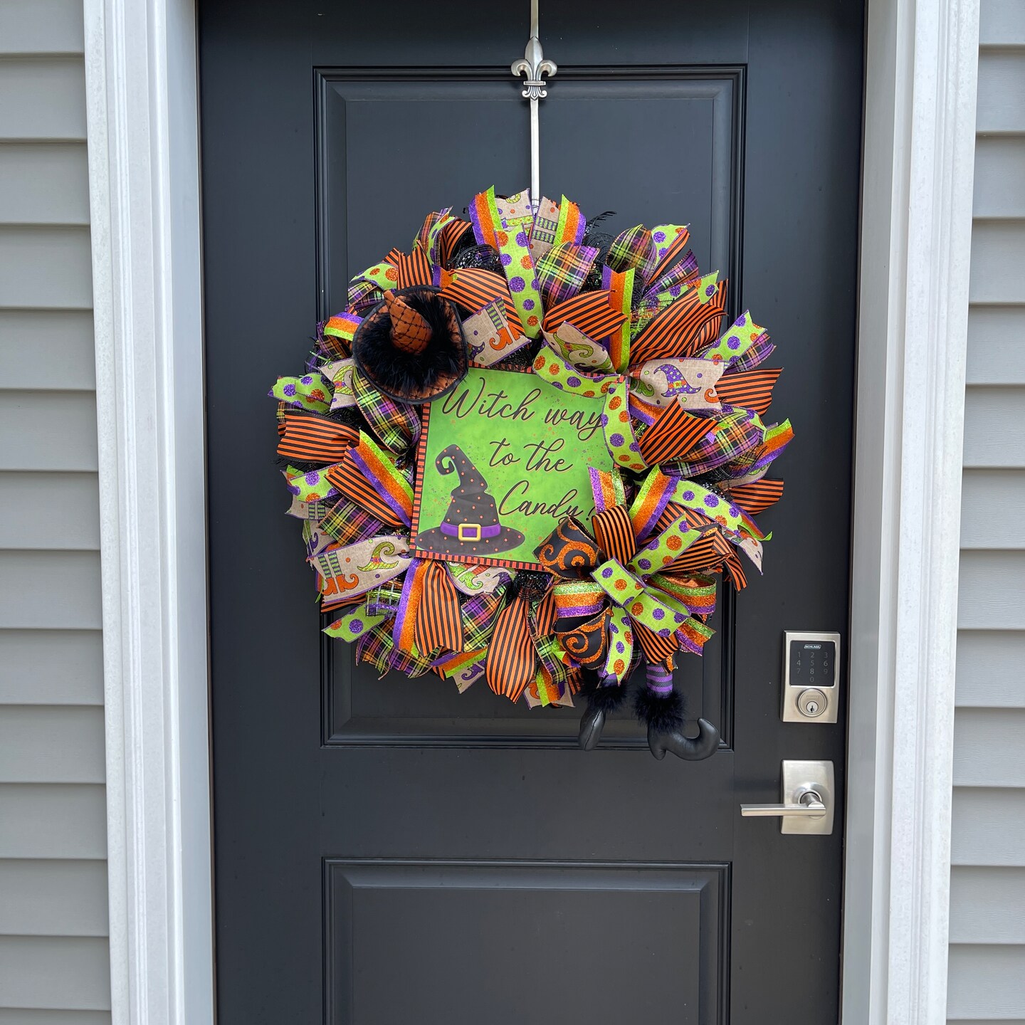 Witch Way Now buy Halloween Wreath