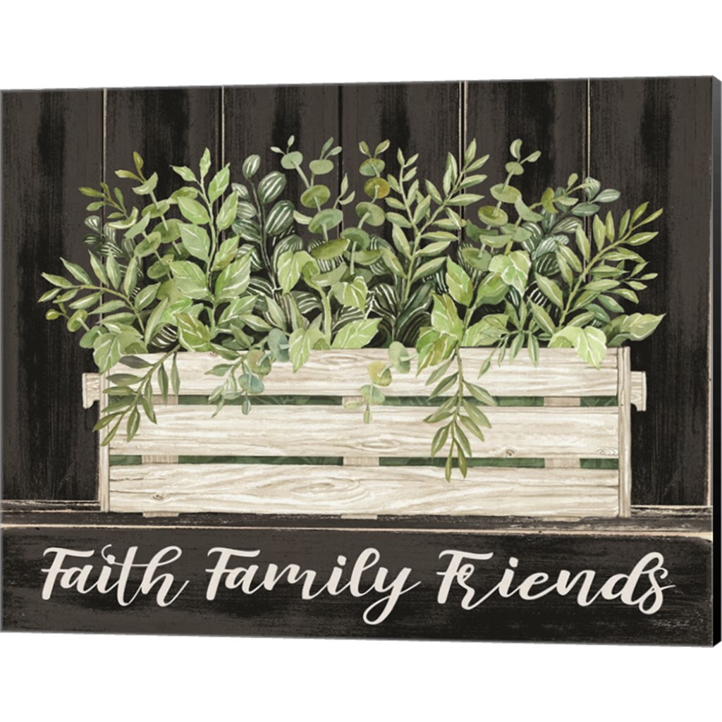 Faith, Family, Friends by Cindy Jacobs 20" x 16" Canvas Wall Art | Michaels