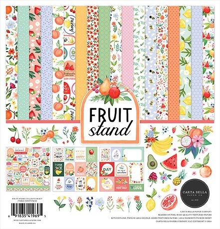 Carta Bella Fruit Stand Collection Kit