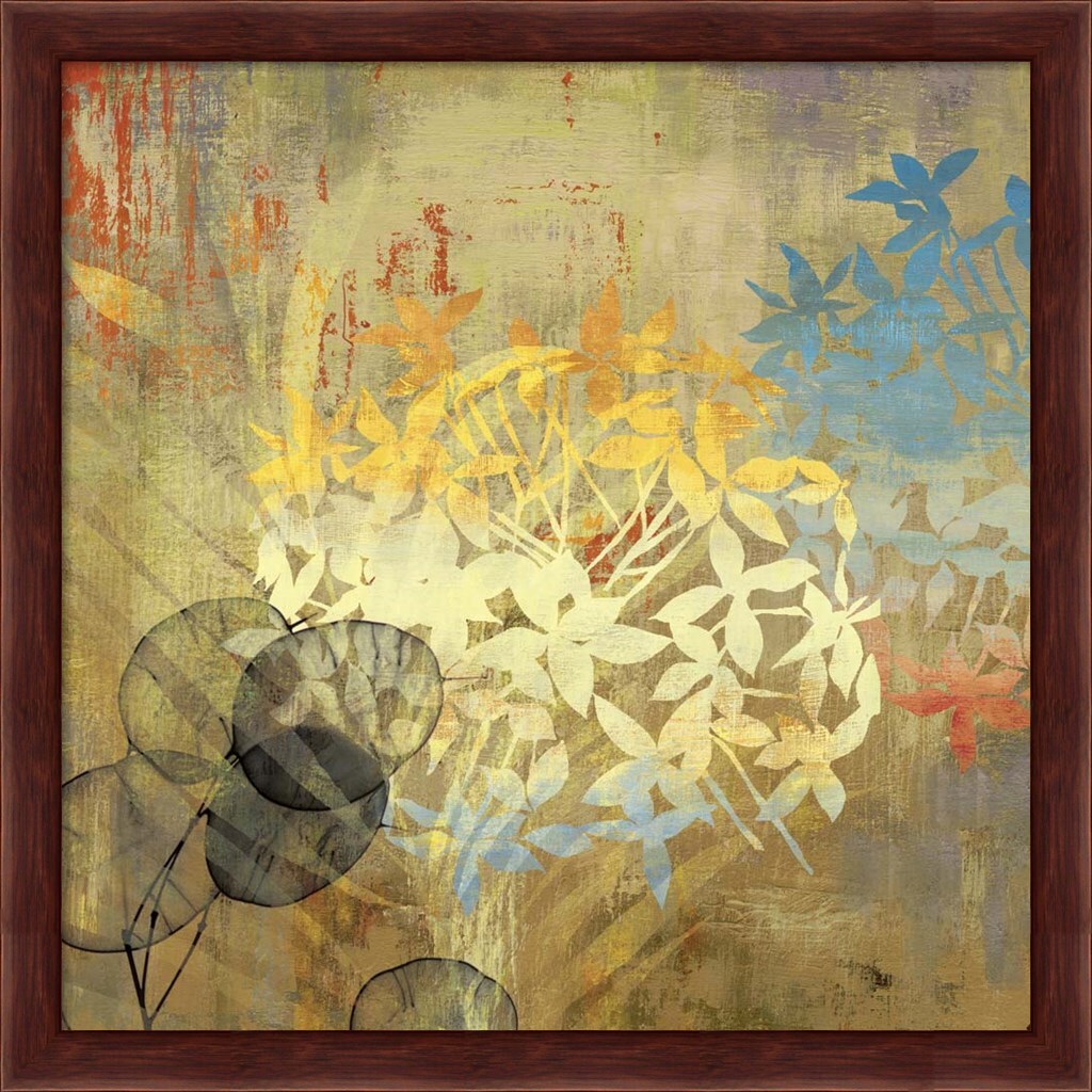 Wildflowers by Posters International Studio 13&#x22; x 13&#x22; Framed Wall Art