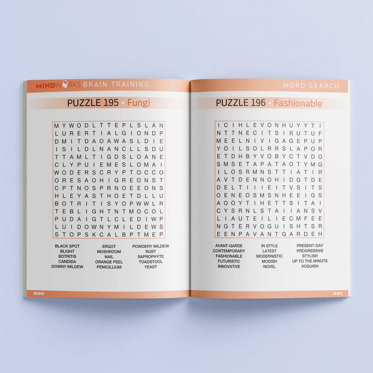 Mindworks: Word Search Puzzle Book, Puzzles Range Easy To Difficult, 288 Pages