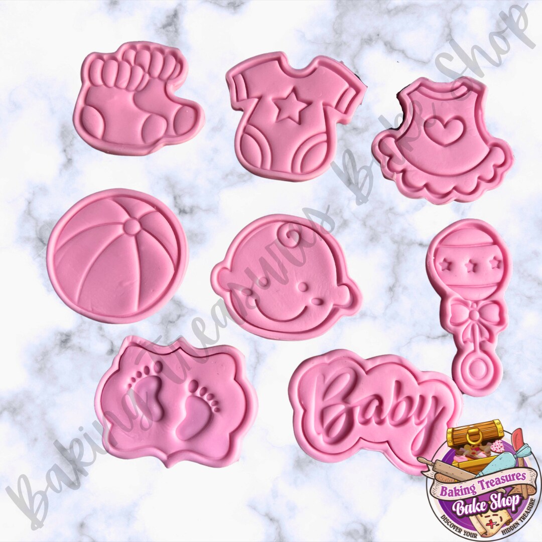Baby Shower Cookie Cutters &#x26; Embossers