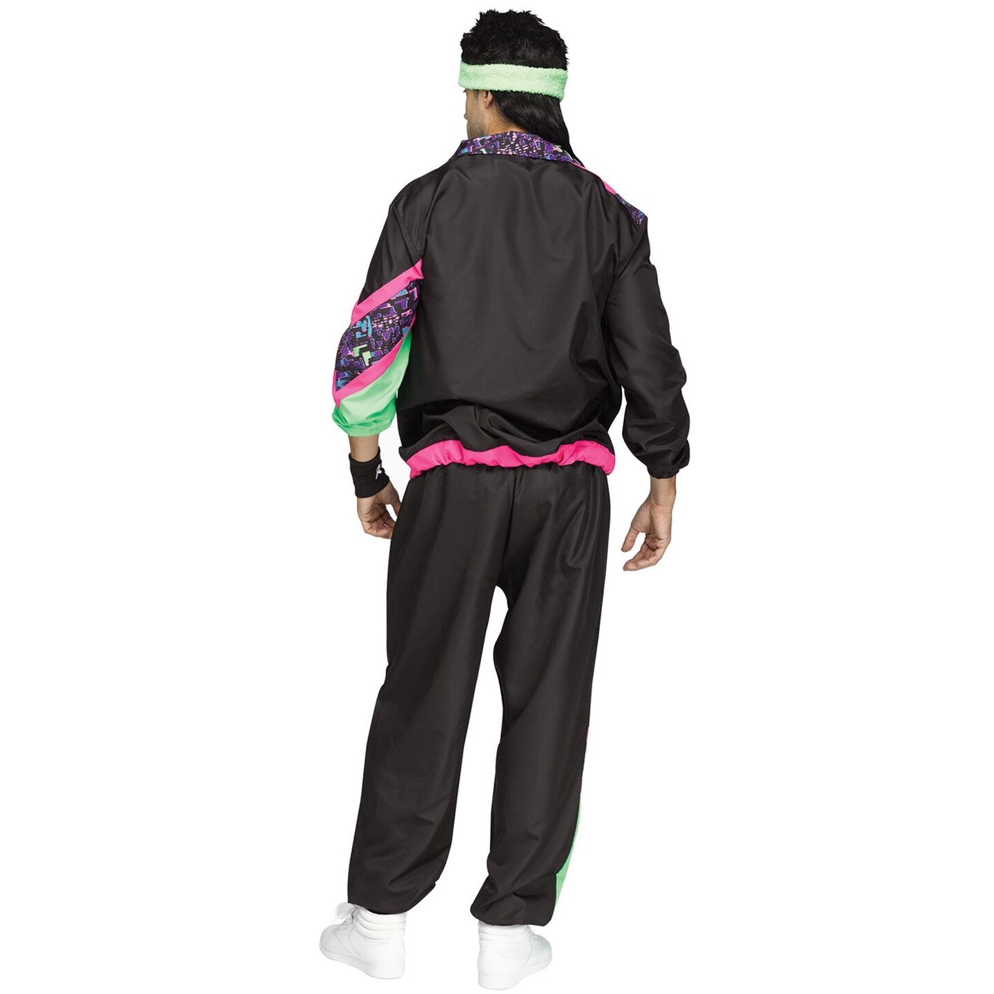 Fun World 80s Male Track Suit Adult Costume Standard