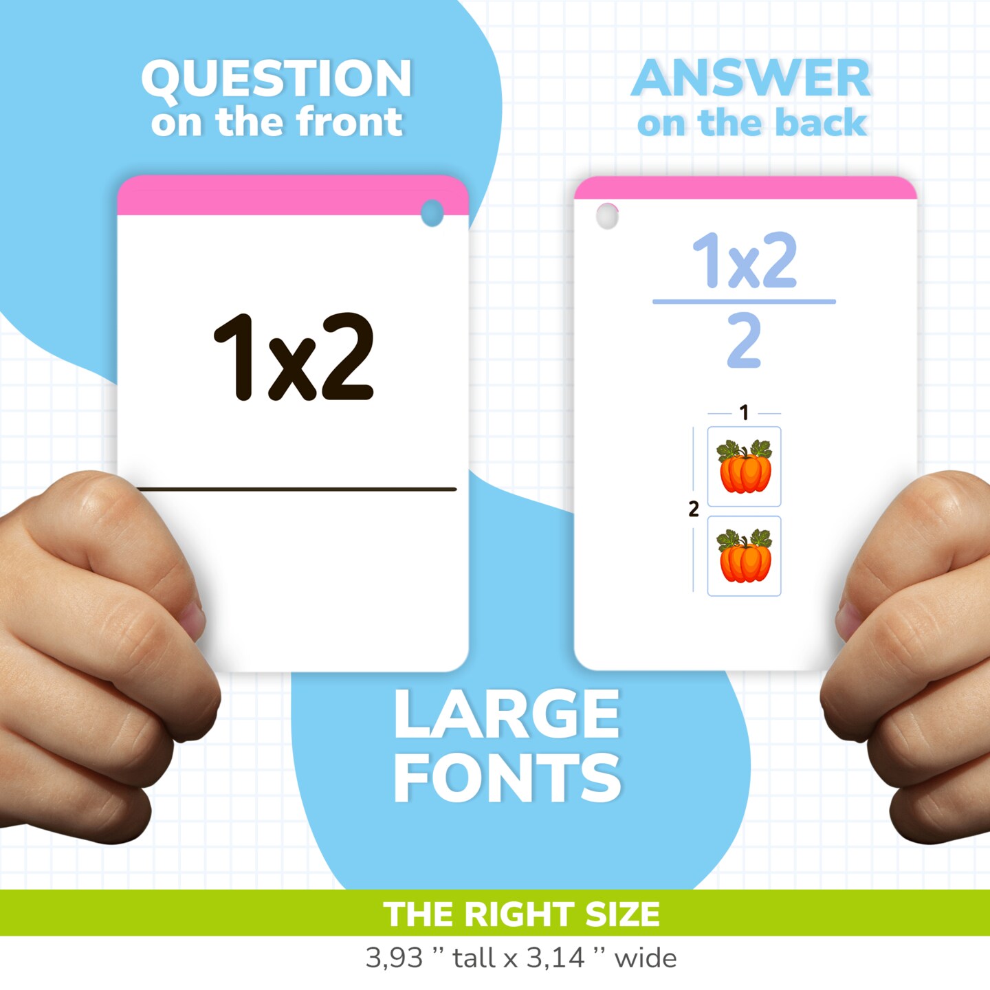 QUOKKA Math Games for Kids  | 340 Multiplication Division Flashcards