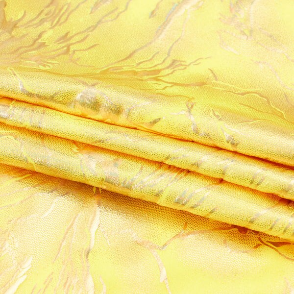 Hologram Spandex Fabric Stretch Metallic for Dancewear, Cosplay & Costumes