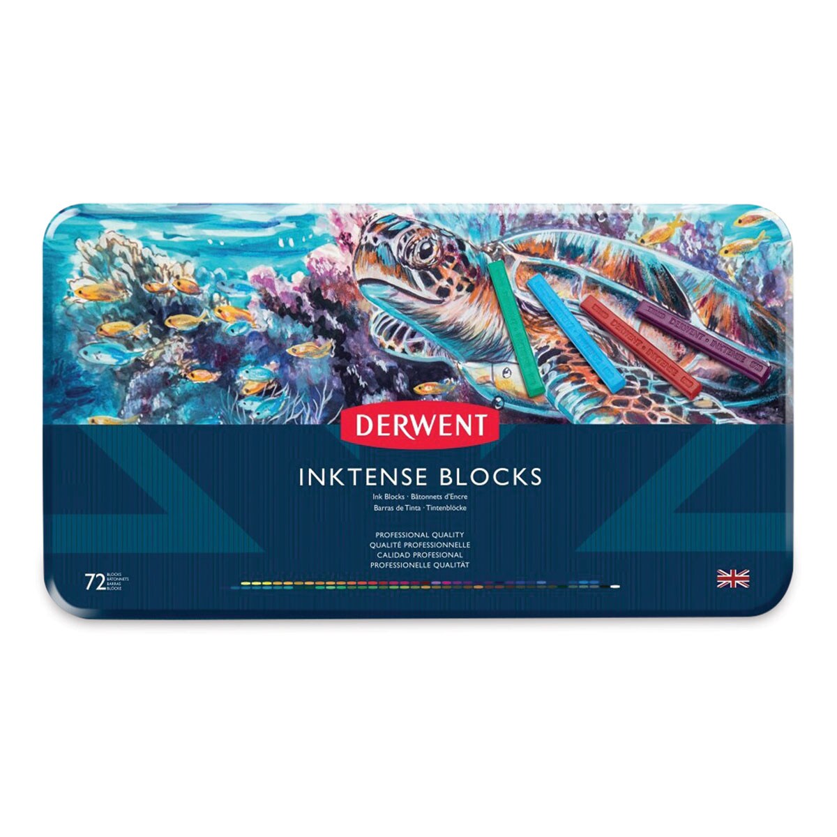 Derwent Inktense Block Set - Set of 72, Color: Multicolor, Count