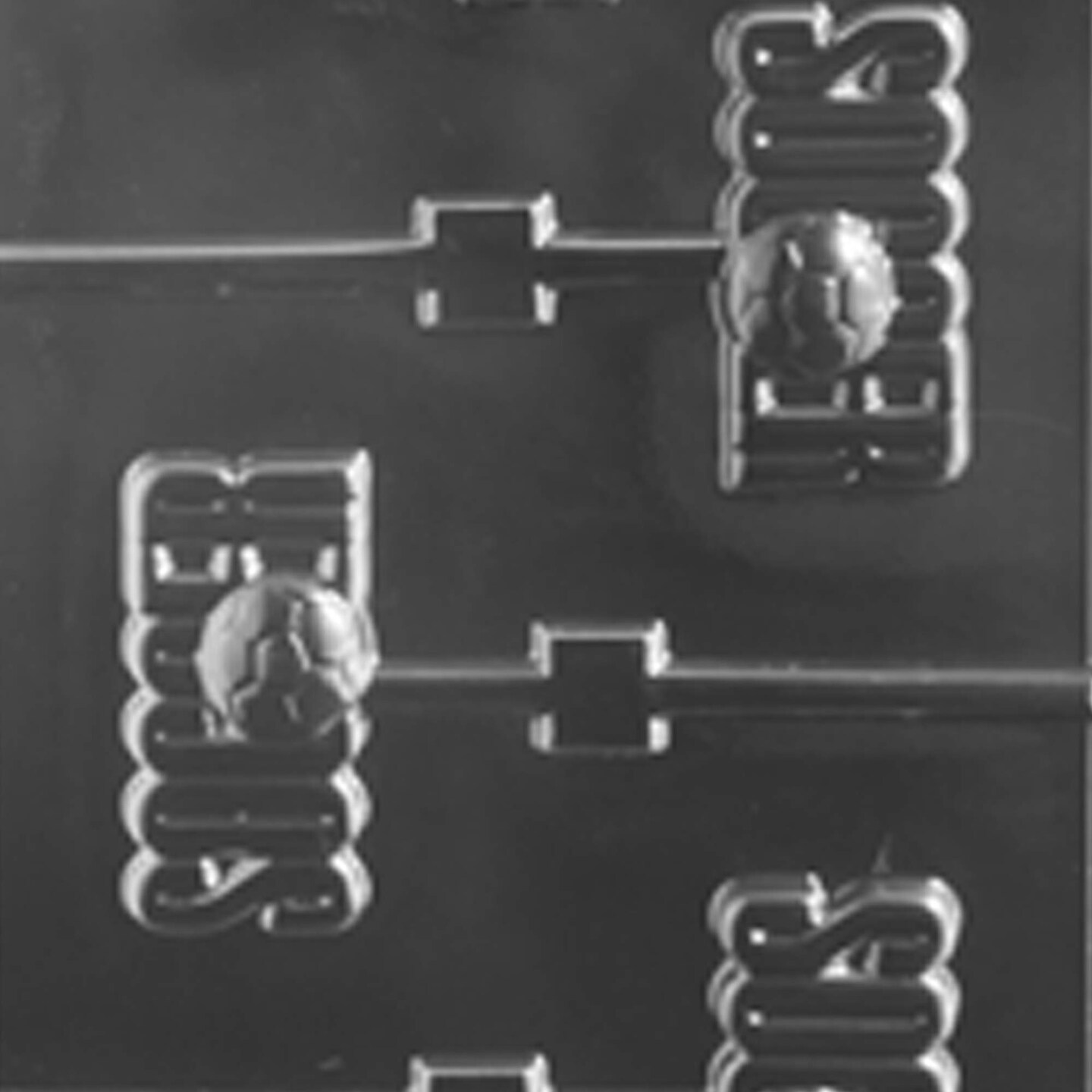 Soccer with Ball Lolly Chocolate Mold