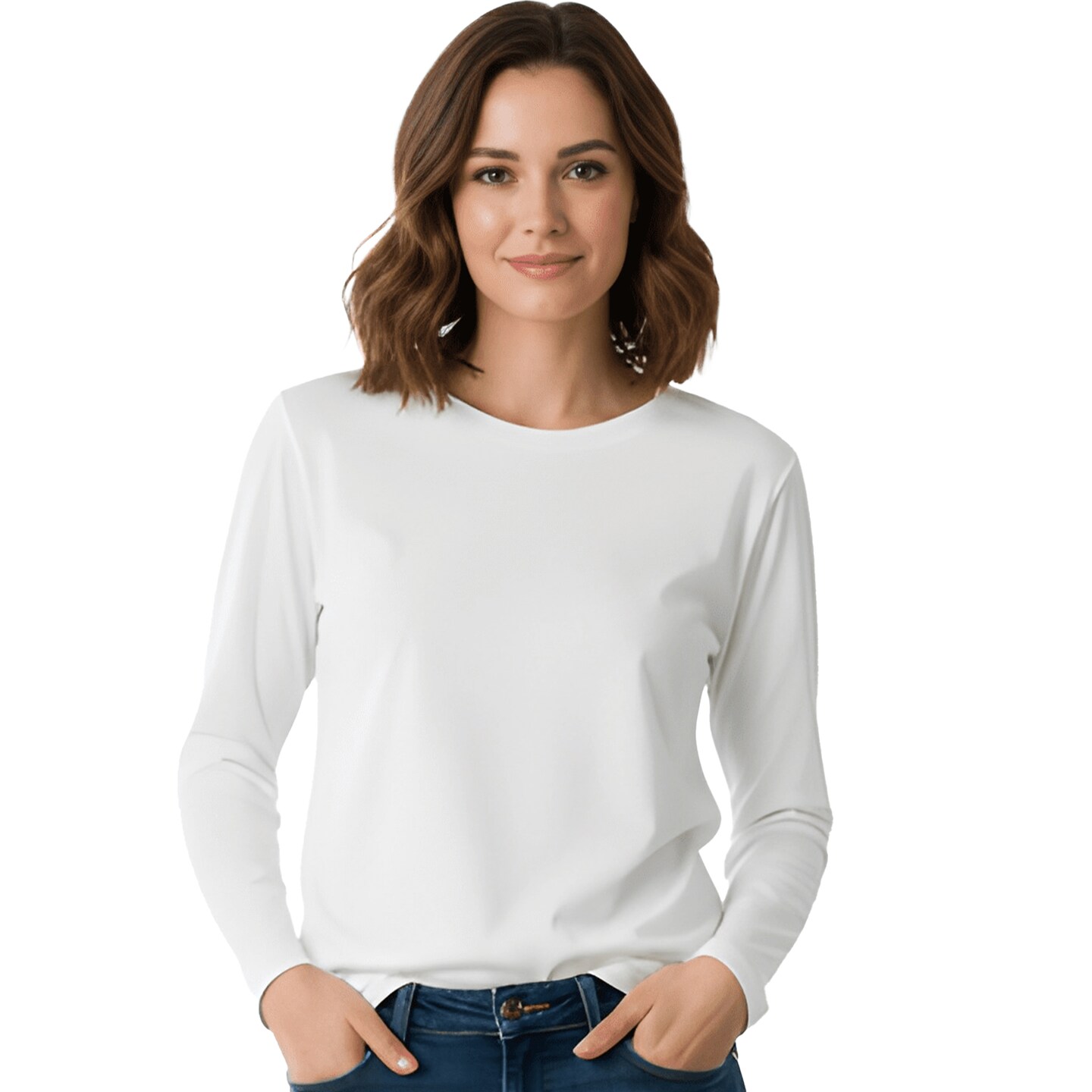 BELLA + CANVAS® Long Sleeve T-Shirt, Men’s Heavy Cotton Jersey Tee