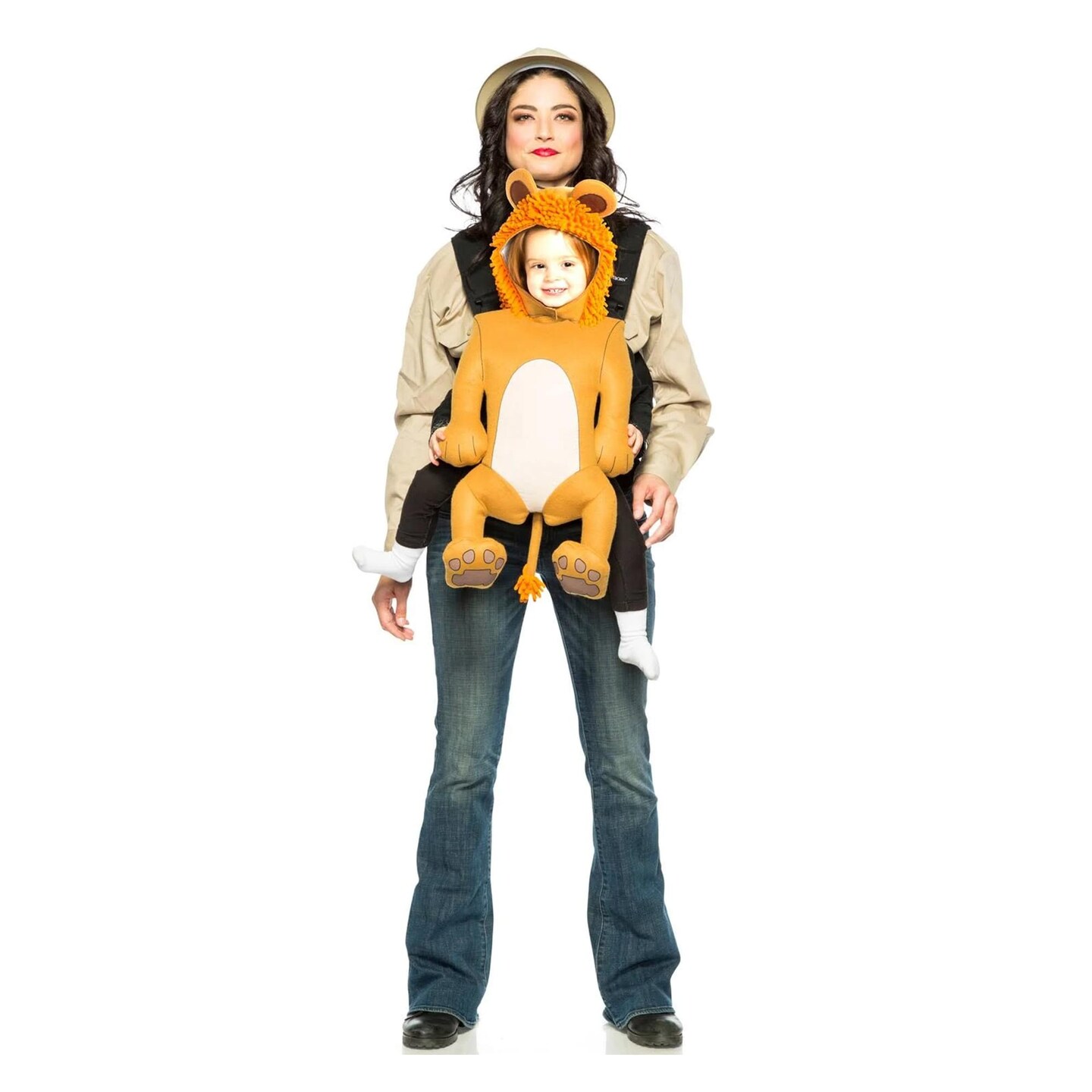 Safari Guide &#x26; Lion Baby Carrier Costume