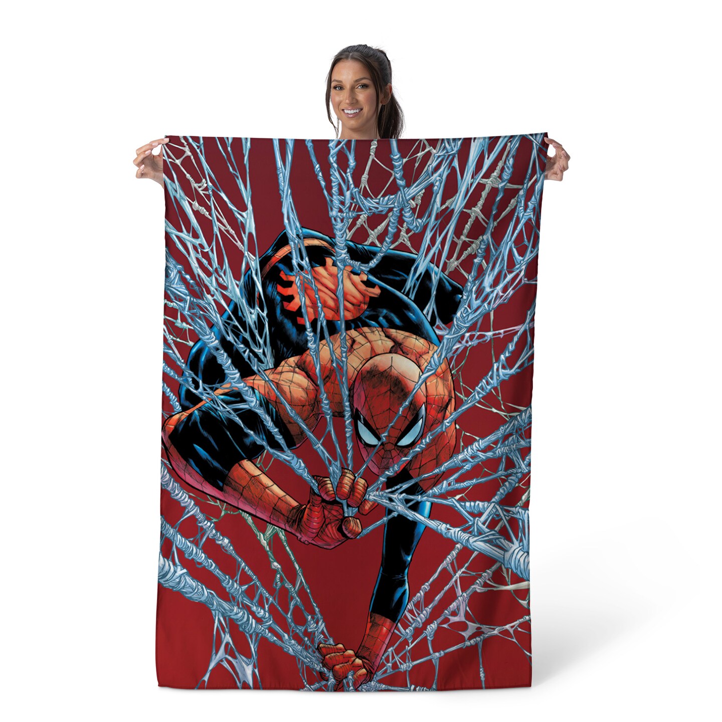 Marvel Spider-Man Web Watcher Wall Hanging Tapestry 40X57 inches