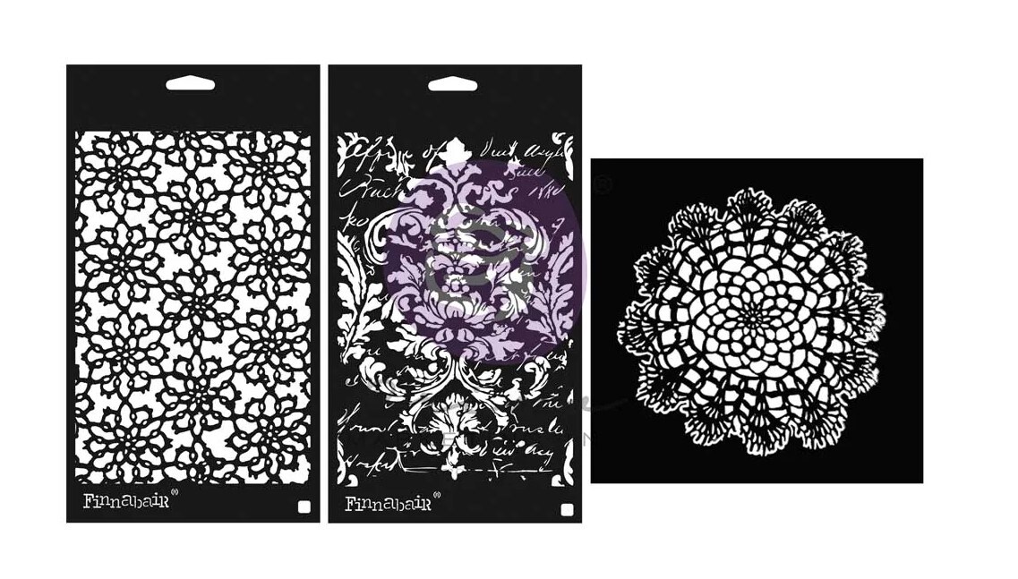 Prima Marketing Inc Scrapbooking Limited Edition Stencil Set - Shabby Romantic 655350969974