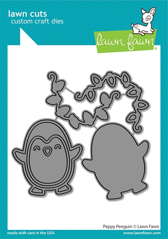 Lawn Cuts Custom Craft Die-Peppy Penguin