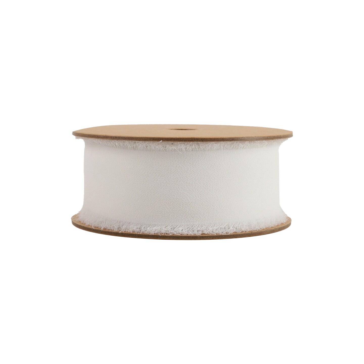 LaRibbons 1 1/2&#x22; Frayed Edge Chiffon Ribbon | 10 Yard Roll