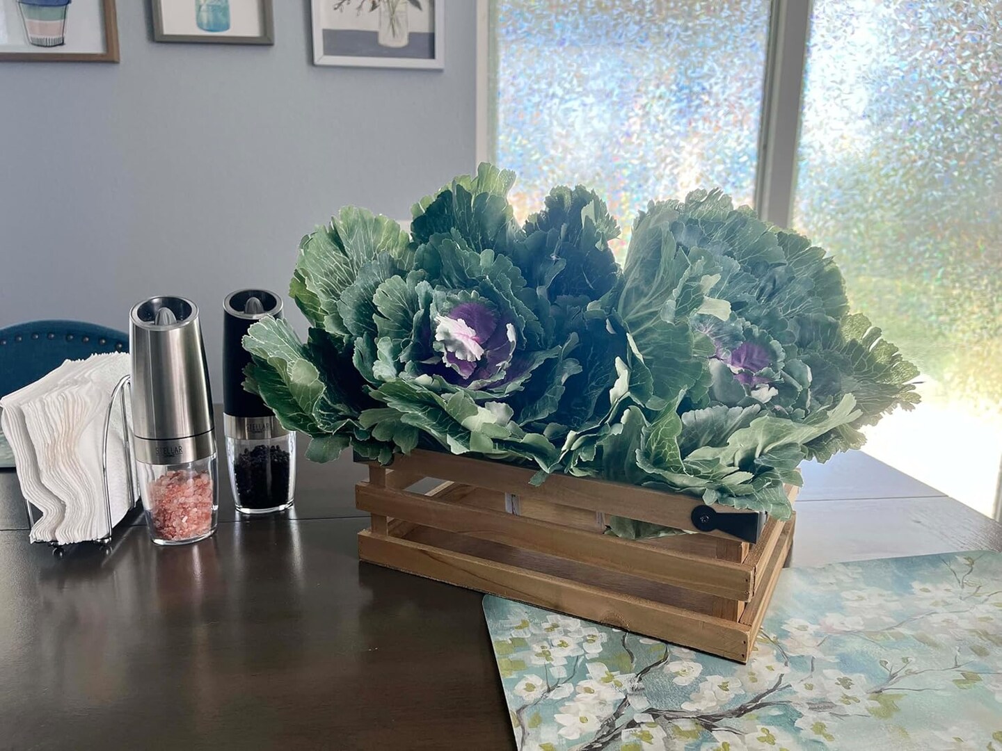 Rustic Small Wooden Crate, Gift Basket, Decorative Tray, Storage Organizer, Farmhouse Style Decor, Wood Storage Crates Container, Decorative Display Trays For Home Décor