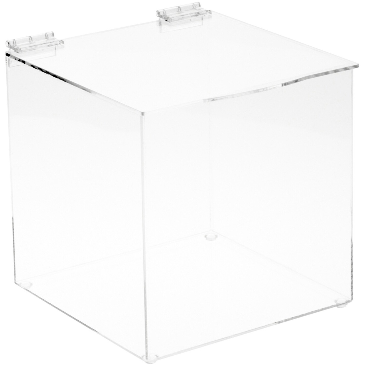 Plymor Clear Acrylic Display Case Box With Hinged Lid