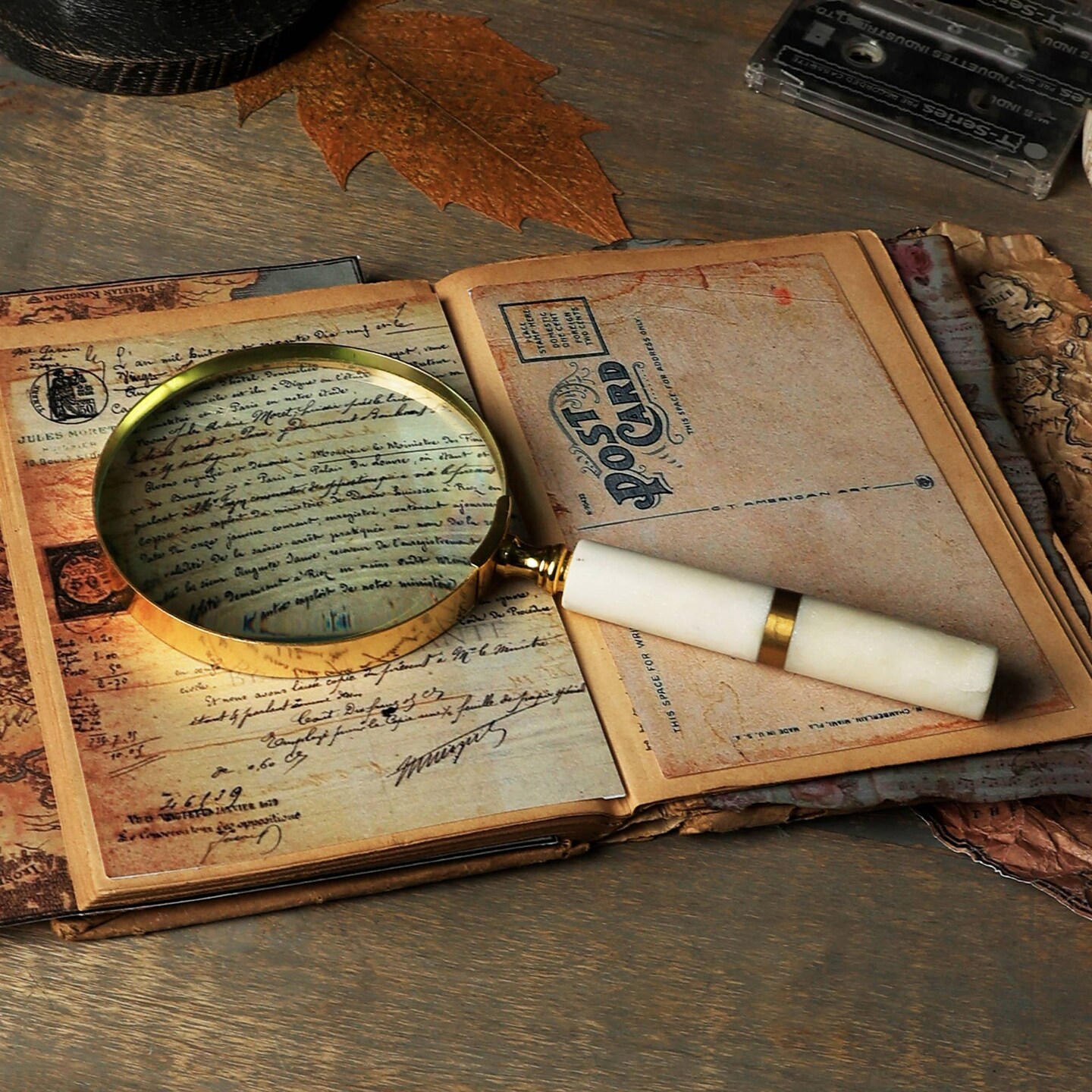 Handcrafted Magnifying Glass for Clear Detail View