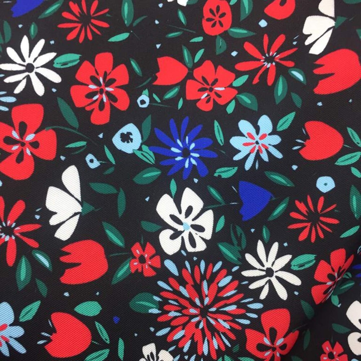 1 Yard Poly Rayon Blend Mikado Print Fabric for Dresses and Special Occasion Wear 60 Inches Wide