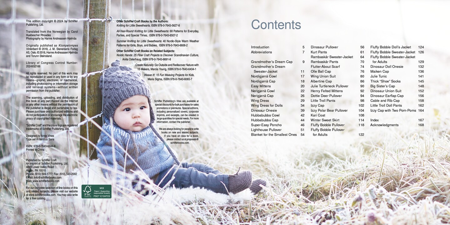 Winter Knitting for Little Sweethearts: 46 Nordic-Style Patterns for Girls, Boys, and Babies