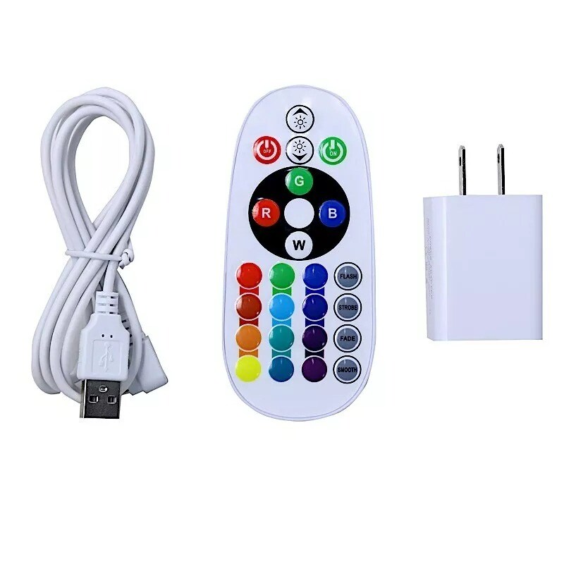 20" Assorted LED Ball Orb Battery Operated Floating Pool Light Home Decorations