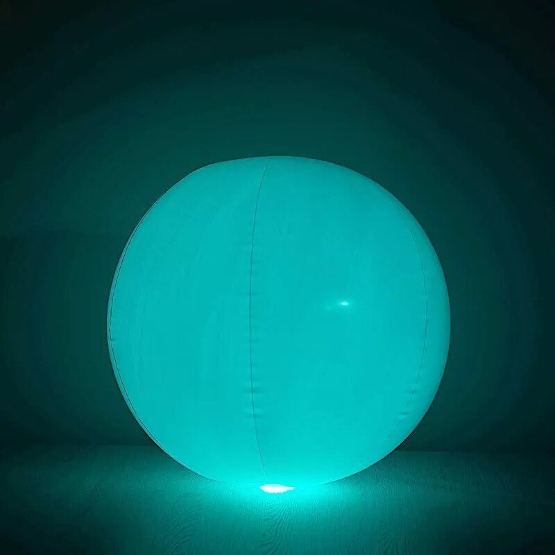 16" Assorted LED Ball Orb Inflatable Floating Pool Light Party Event Decorations